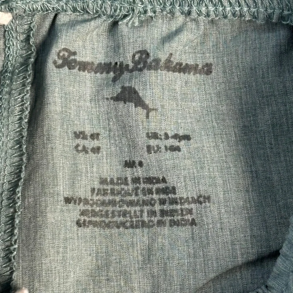 Tommy Bahama Boys Sage Green Heathered Swim Trunks Shorts Size 4T